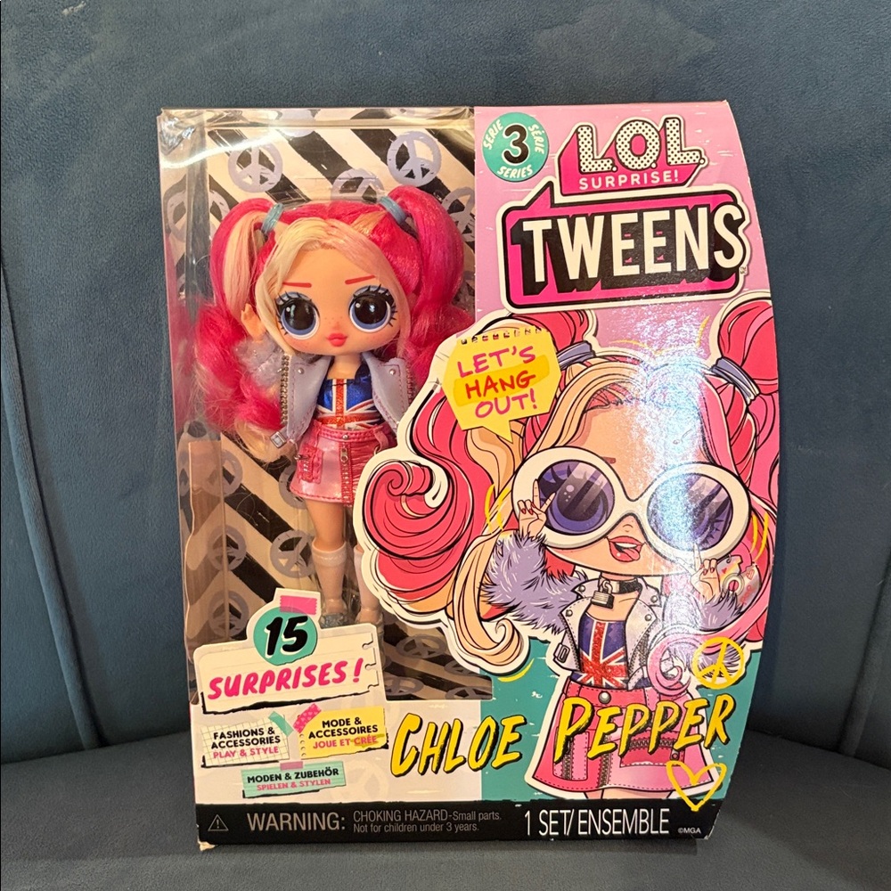 L.O.L. Surprise! Tweens Chloe Pepper Doll - Pink and Purple - Picture 3 of 3
